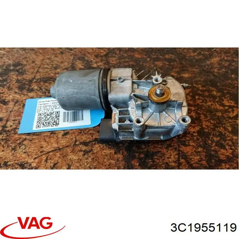 Купить 3C1955119 VAG Мотор стеклоочестителя
