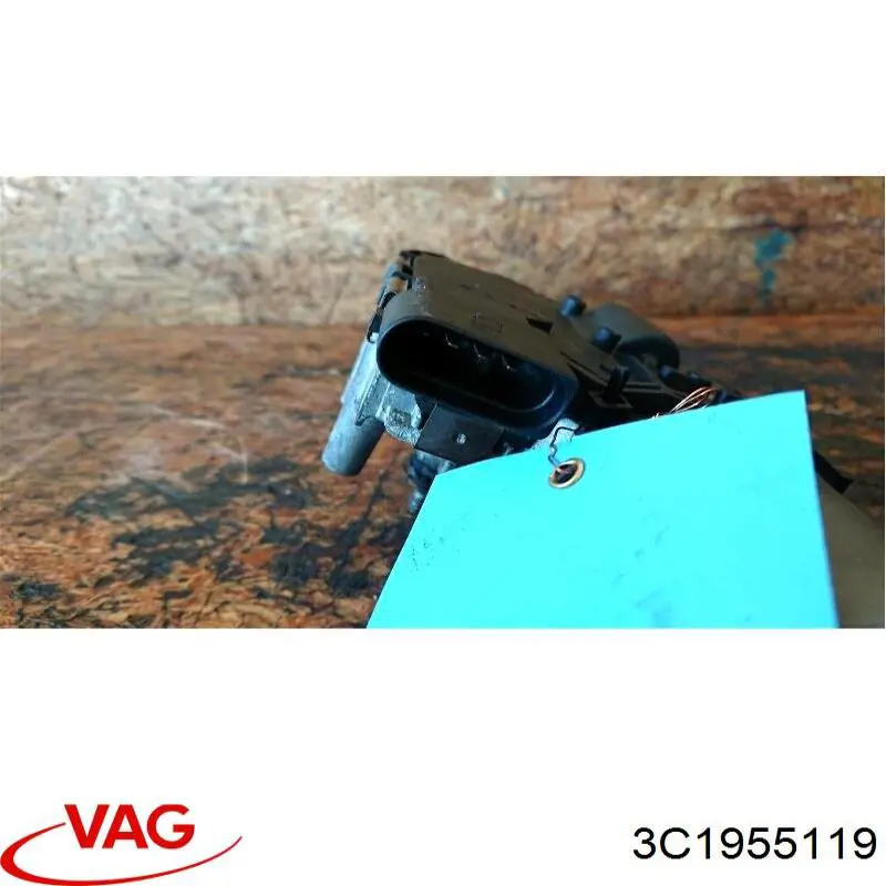 3C1955119 VAG Мотор стеклоочистителя передний