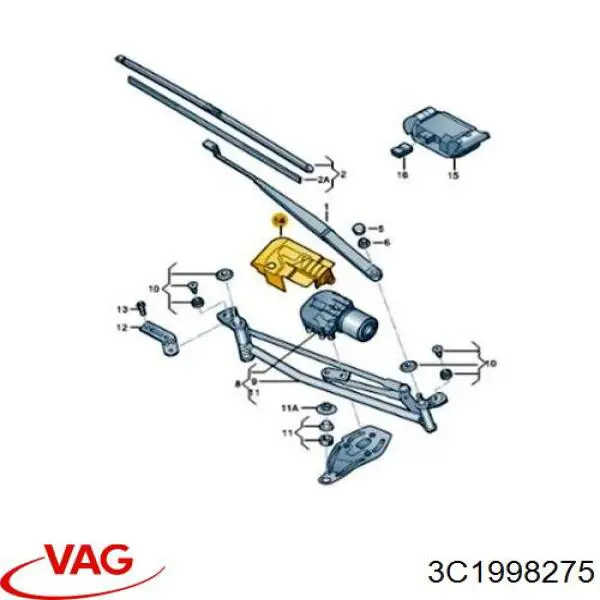  VAG 3C1998275 цена, от 8.38 USD
