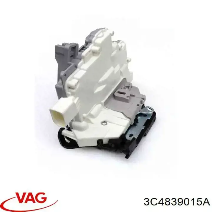 3C4839015A VAG Замок двери задней левой