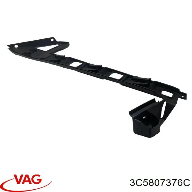 Купить 3C5807376C VAG Кронштейн бампера заднего внешний правый