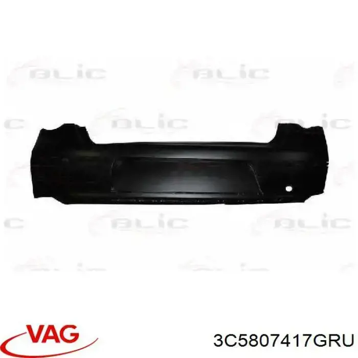 Купить 3C5807417GRU VAG Задний бампер