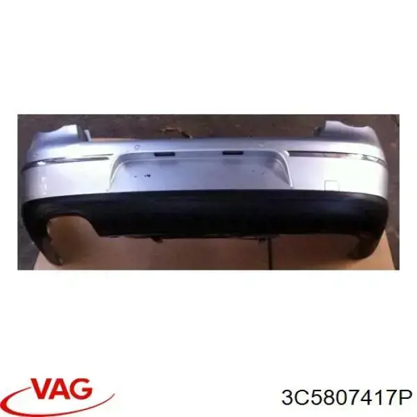 Задний бампер 9555961 Polcar