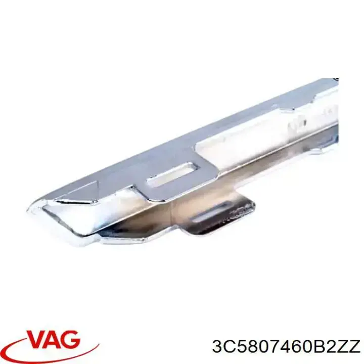 Купить 3C5807460B2ZZ VAG Молдинг бампера заднего правый