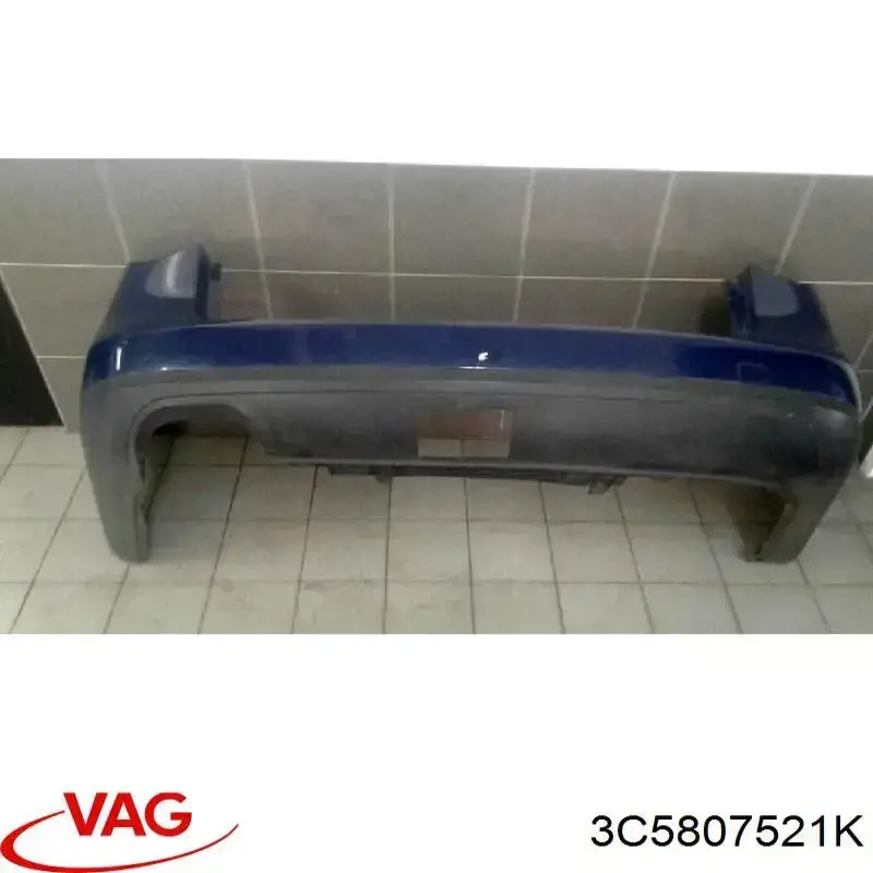 Тюнинг заднего бампера VAG 3C5807521K