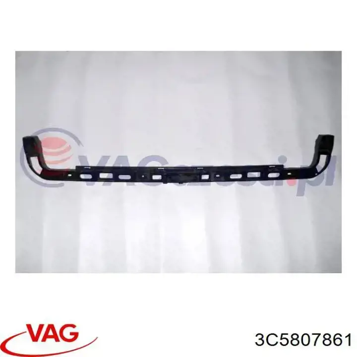 Кронштейн бампера заднего центральный VAG 3C5807861 цена, от 525.0 UAH