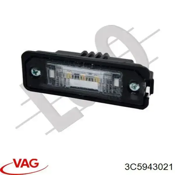 Фонарь подсветки заднего номера VAG 3C5943021A цена, от 7.60 USD