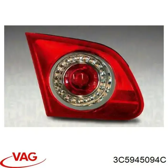 Фонарь задний правый, внутренний VAG 3C5945094C цена, от 20.27 USD
