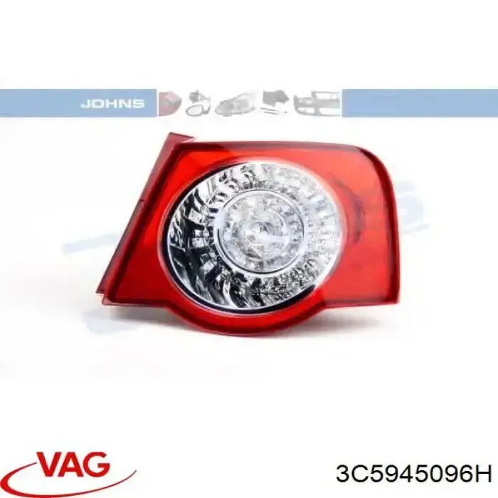 Стоп задний VAG 3C5945096H