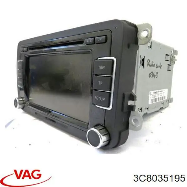 Магнитола (радио AM/FM) VAG 3C8035195 цена, от 88.68 USD