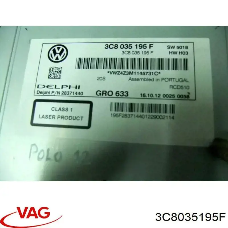 3C8035195F VAG 