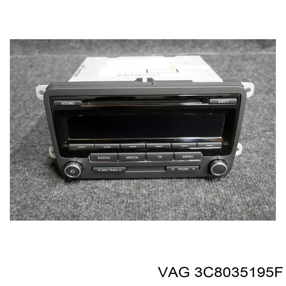 Магнитола (радио AM/FM) VAG 3C8035195F цена, от 110.05 USD