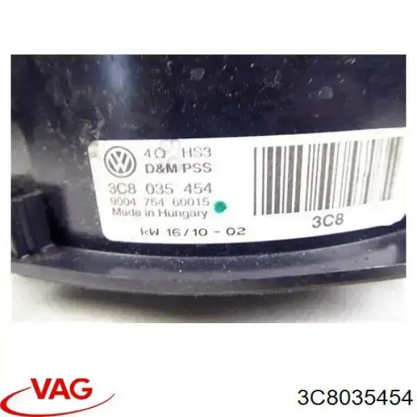 Динамик передней двери VAG 3C8035454