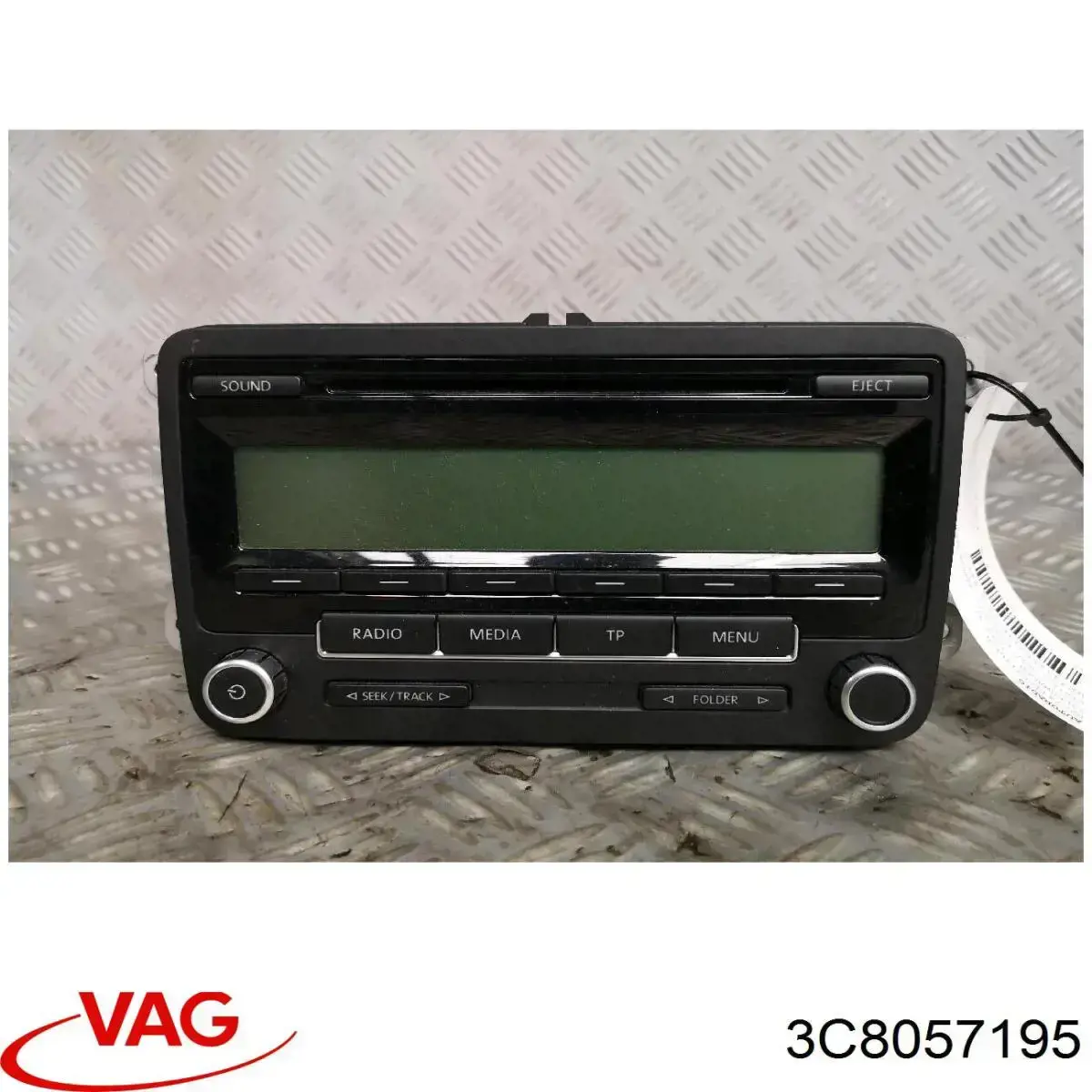 Магнитола (радио AM/FM) VAG 3C8057195F цена, от 88.68 USD