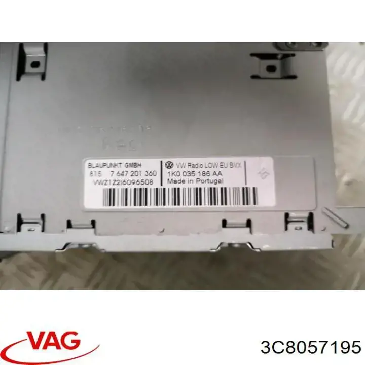 3C8057195F VAG Радиоприемник