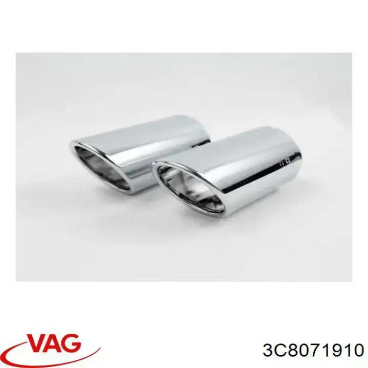 Насадка на глушитель VAG 3C8071910