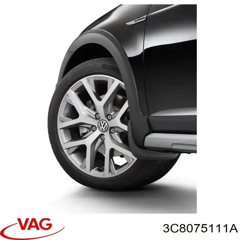 Брызговики передние, комплект VAG 3C8075111A цена, от 102.45 USD