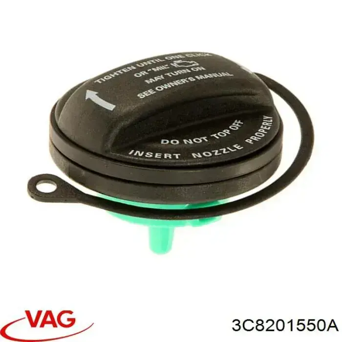 Пробка топливного бака VAG 3C8201550A цена, от  