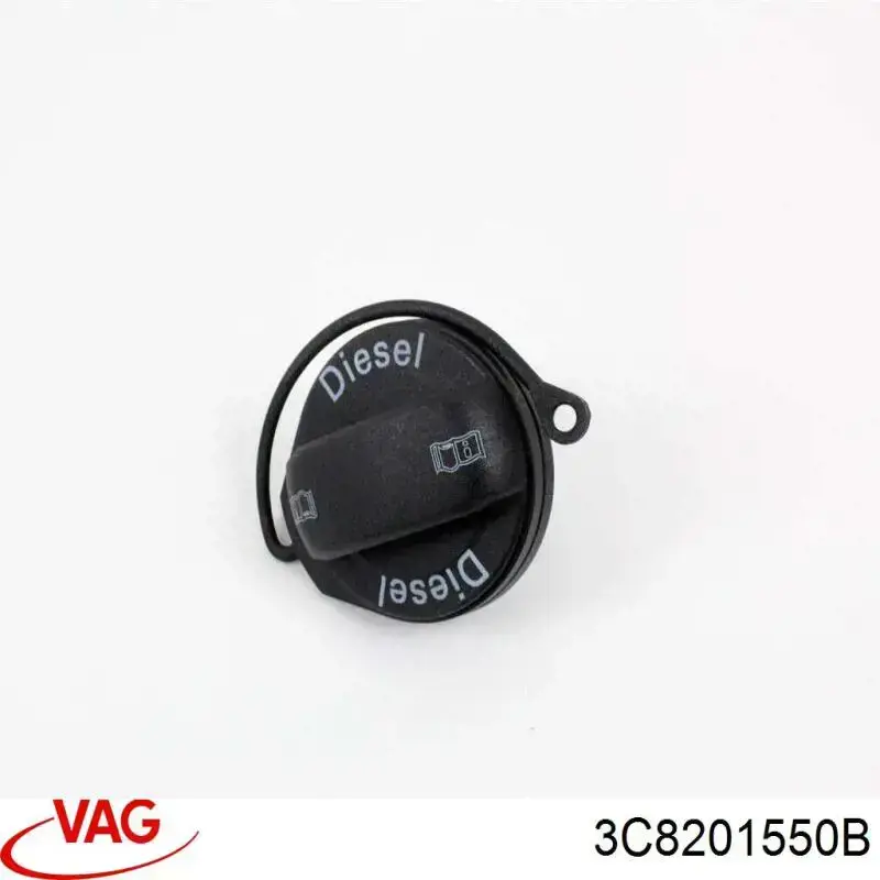 Крышка бензобака 3C8201550D VAG