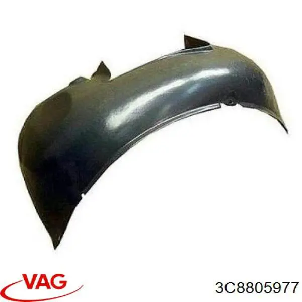 Подкрылок крыла переднего левый VAG 3C8805977 цена, от 14.93 USD