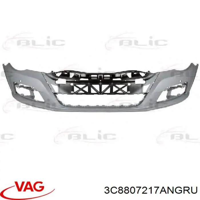 3C8807217ANGRU VAG Бампер передний в сборе