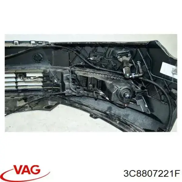 3C8807221F VAG Бампер передний в сборе
