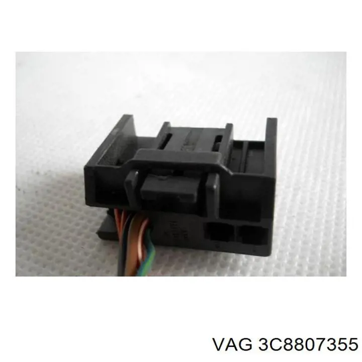 Кронштейн бампера заднего левый 3C8807393C VAG