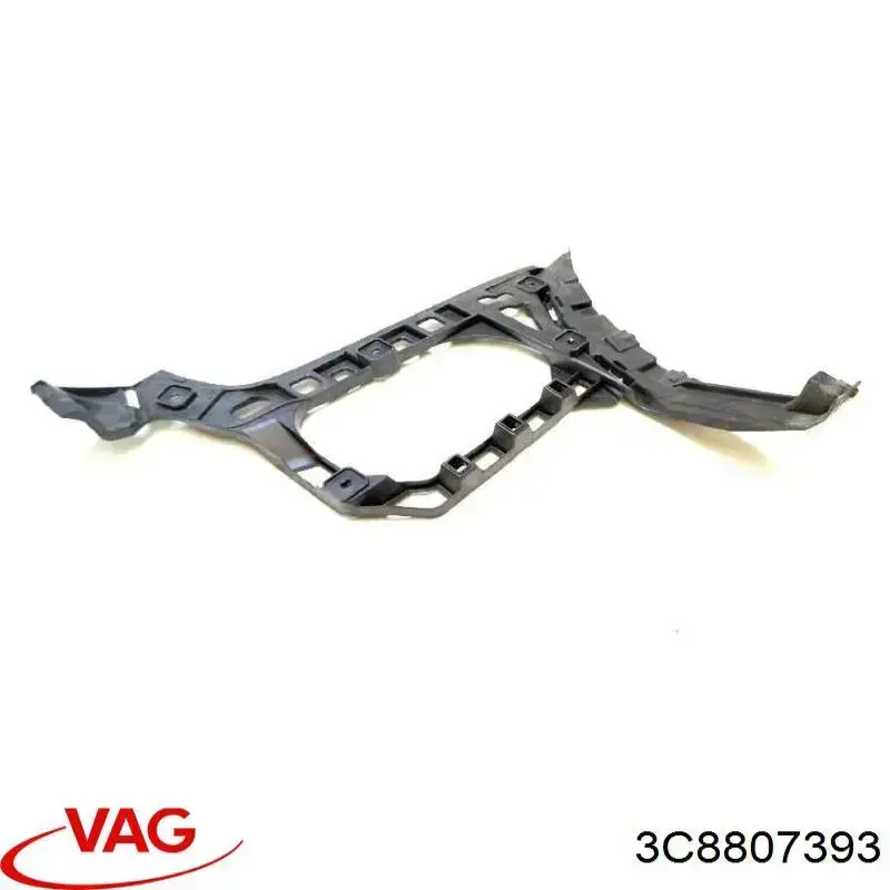 Кронштейн бампера заднего левый 3C8807393 VAG