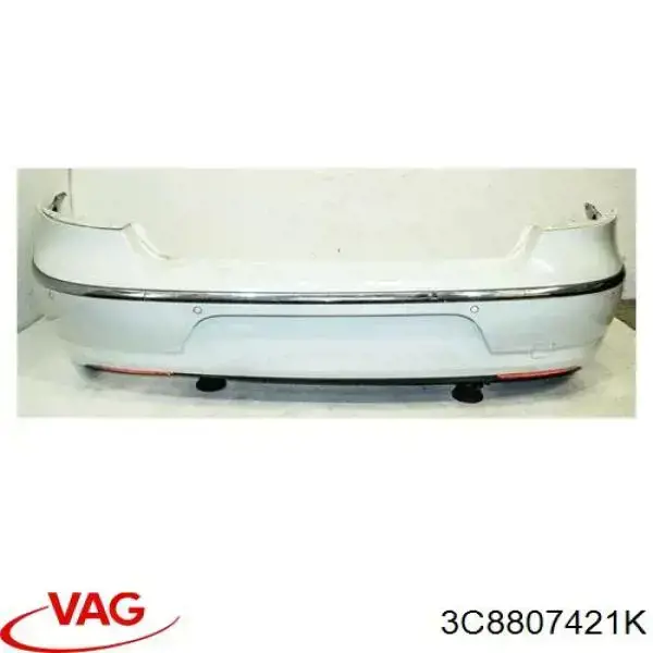 Бампер задний Polcar 95G196