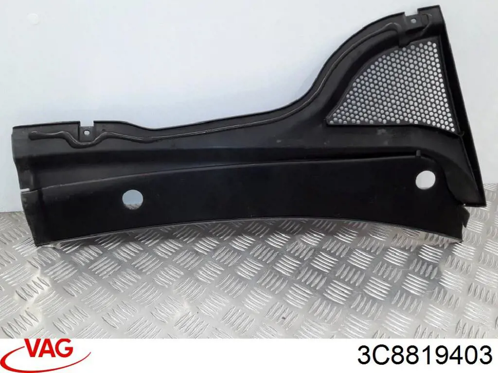 Жабо, левое VAG 3C8819403