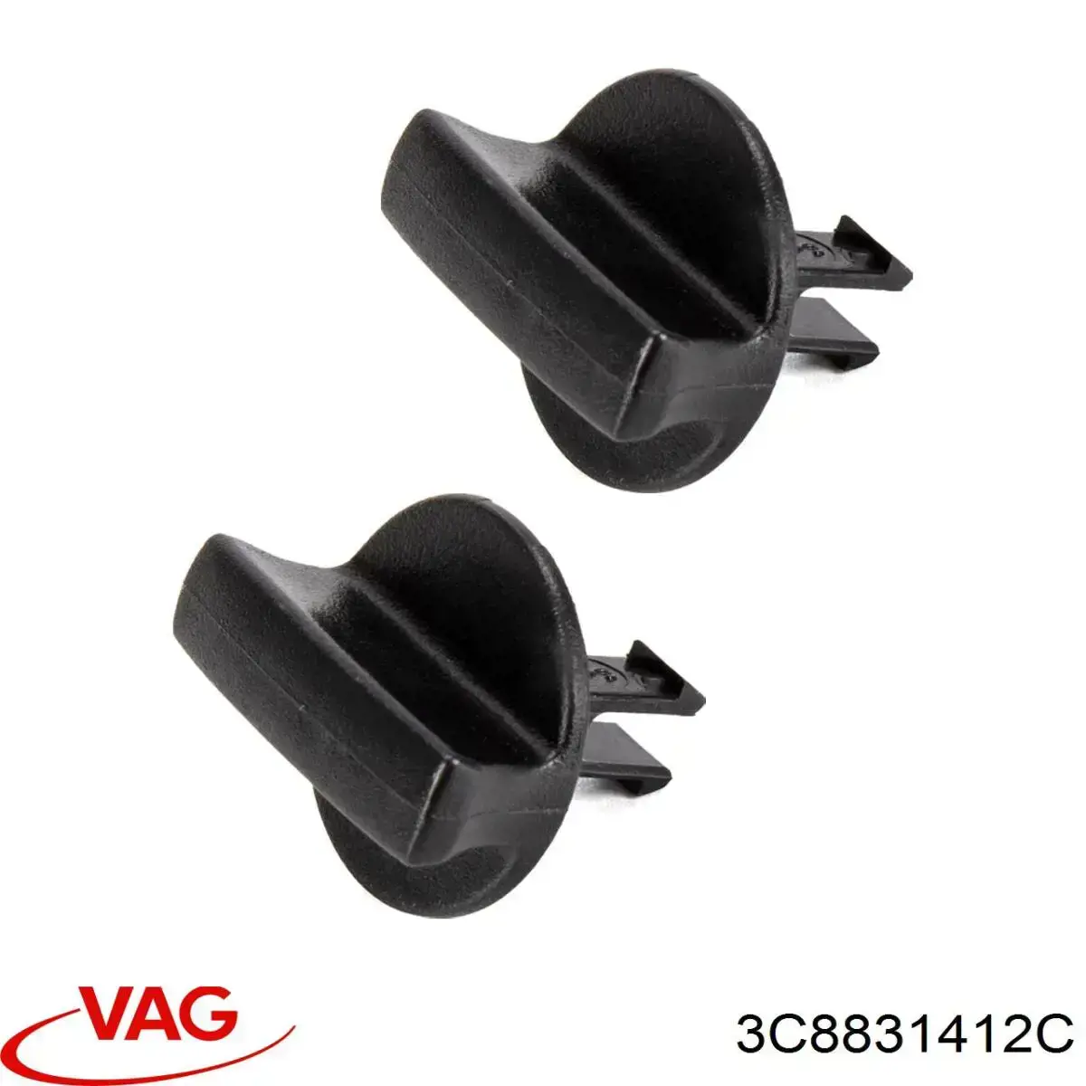 Купить 3C8831412C VAG Петля передней двери, правой