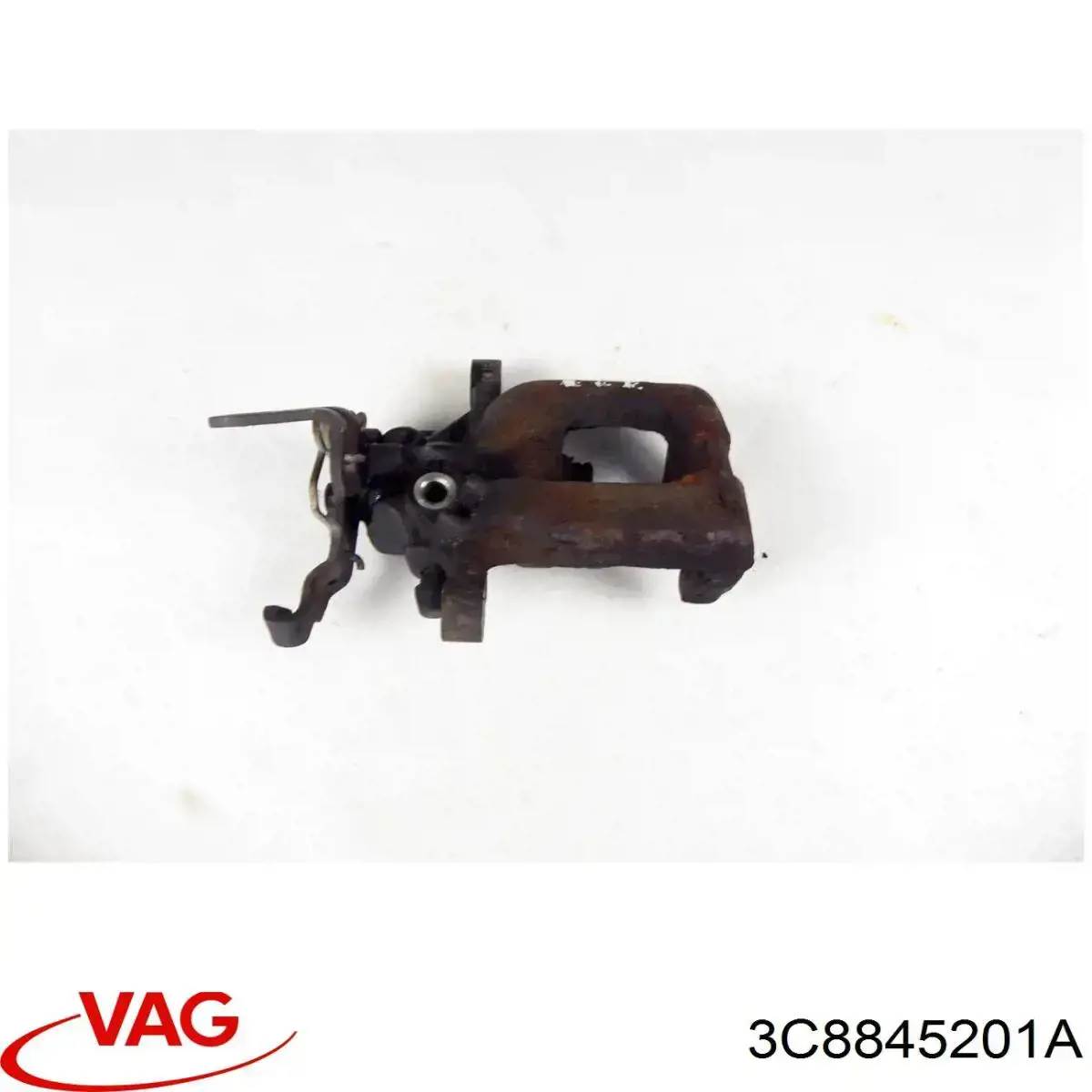 3C8845201A VAG Стекло двери передней левой