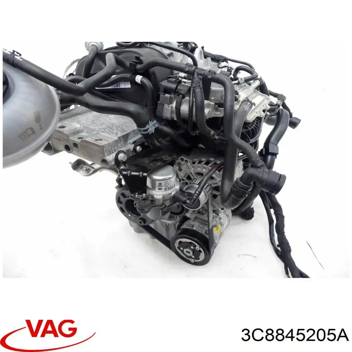 Купить 3C8845205A VAG Стекло двери задней левой