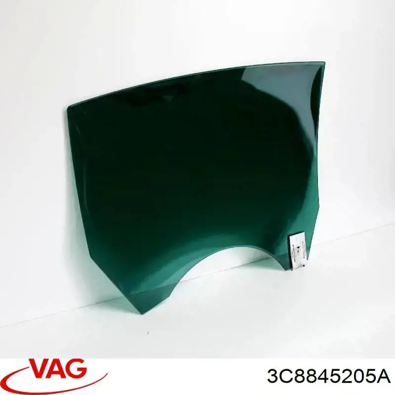 Купить 3C8845205A VAG Стекло двери задней левой