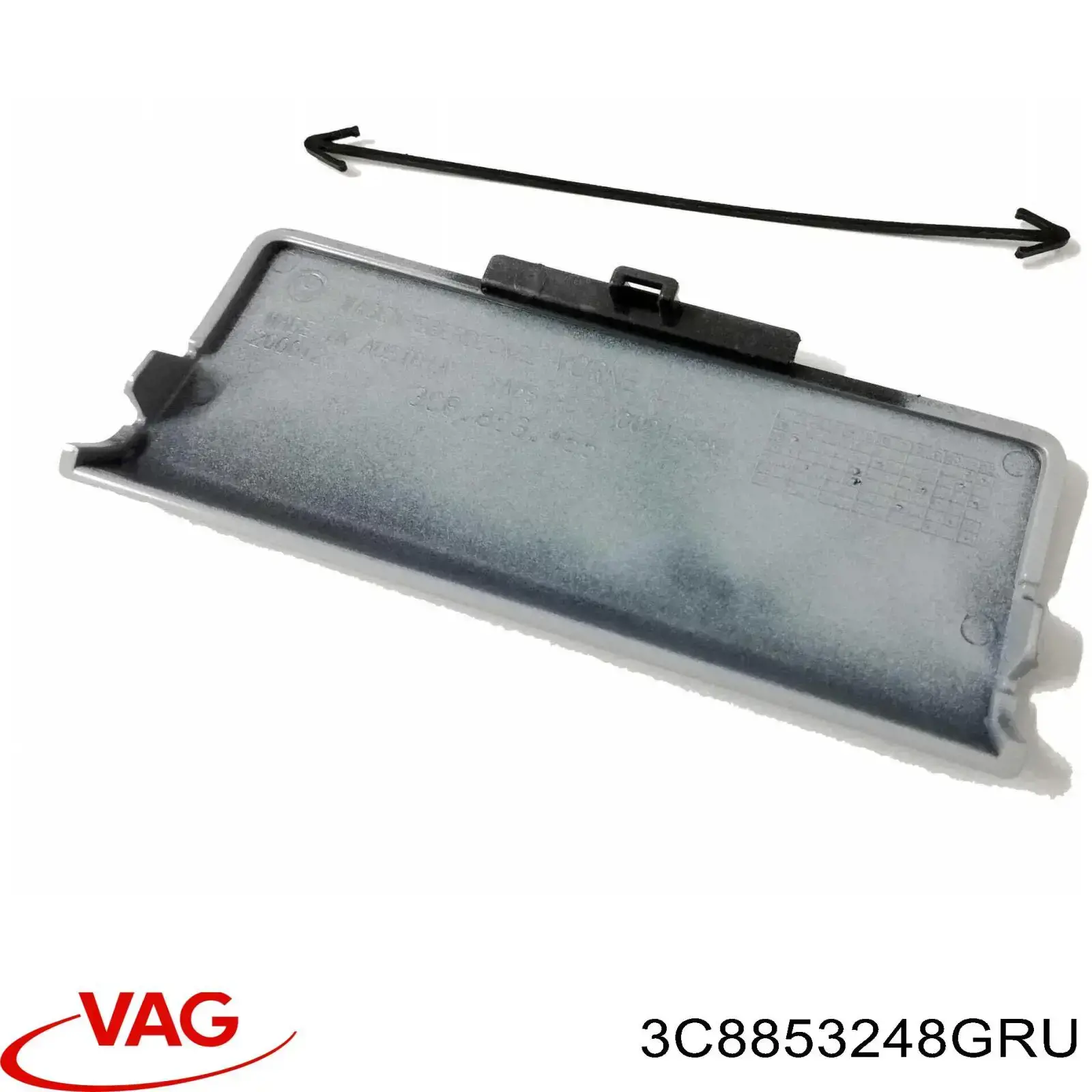 Заглушка отверстия под домкрат (заглушка порога) VAG 3C8853248GRU цена, от 70.27 USD