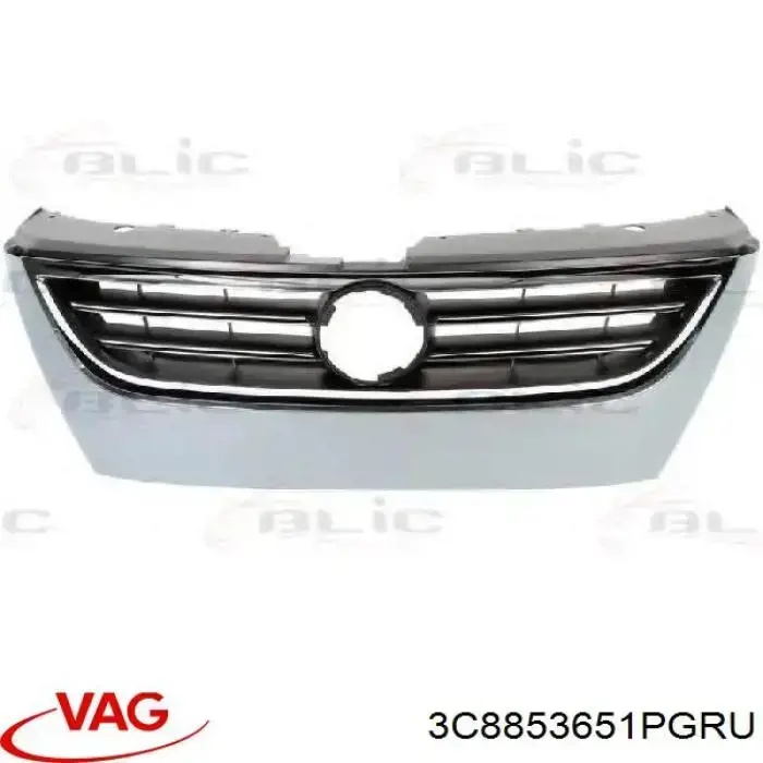 Облицовка радиатора VAG 3C8853651PGRU цена, от 125.27 USD