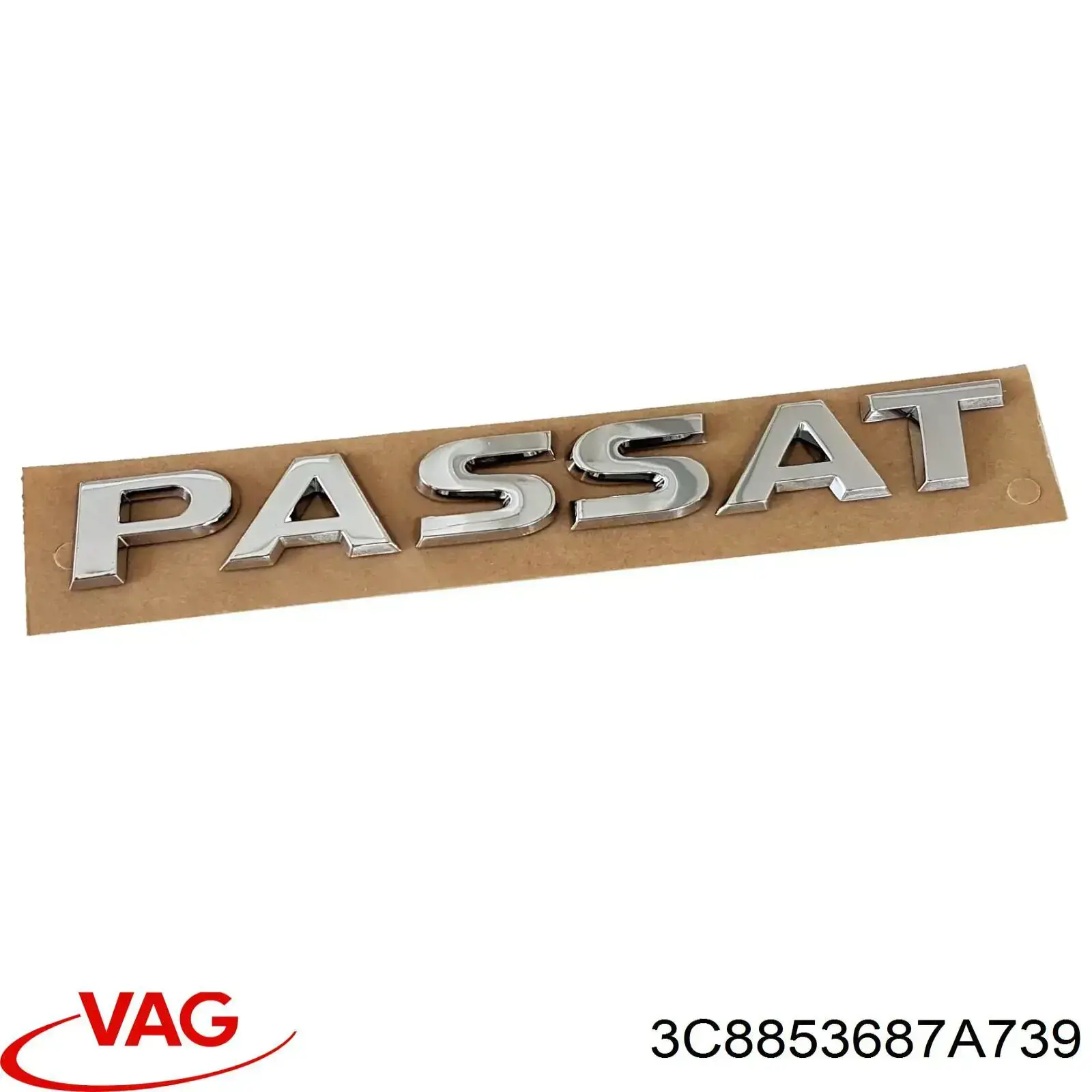 Купить 3C8853687A739 VAG Эмблема крышки багажника