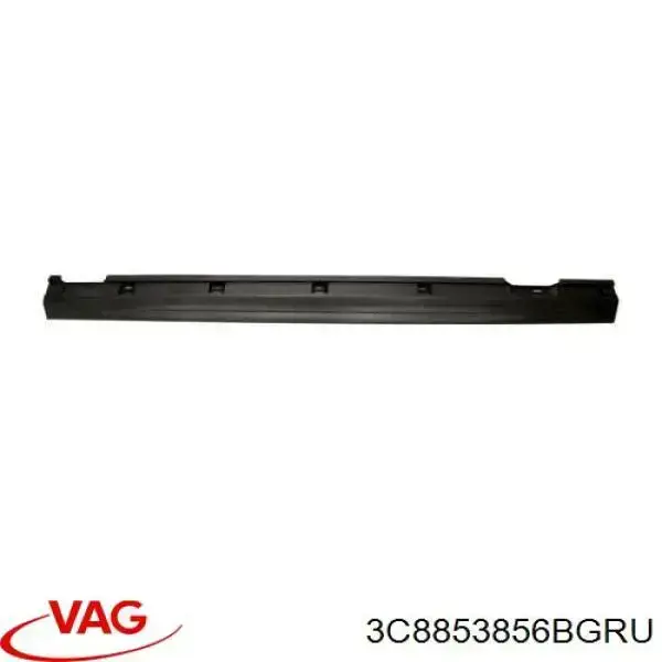 Накладка (молдинг) порога наружная правая VAG 3C8853856BGRU цена, от 38.39 USD