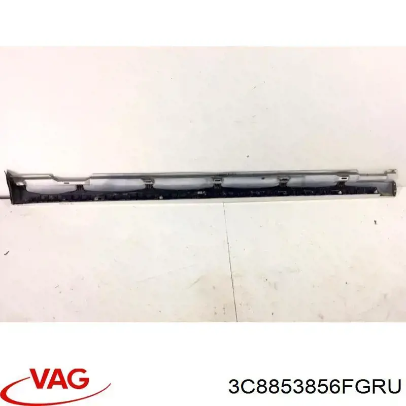 3C8853856FGRU VAG Накладка наружняя (молдинг) порога, правый