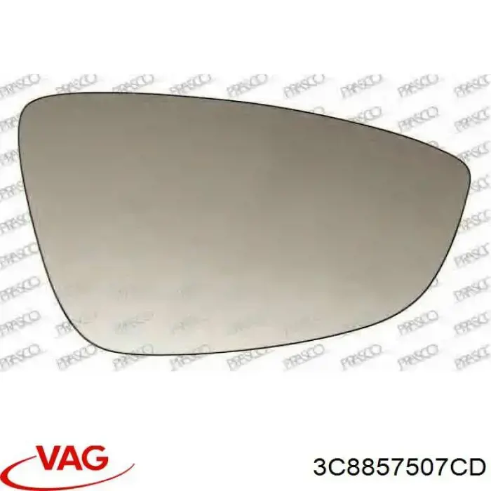 Зеркало заднего вида, левое VAG 3C8857507CD цена, от 126.69 USD