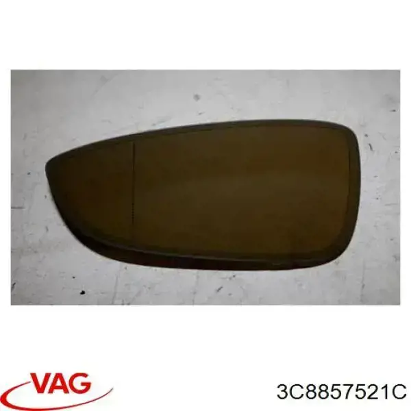 Зеркальный элемент левый VAG 3C8857521C