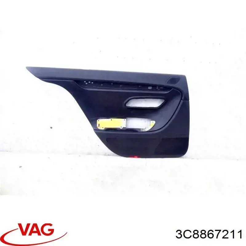 Купить 3C8867211 VAG Внутренняя обшивка правой задней двери