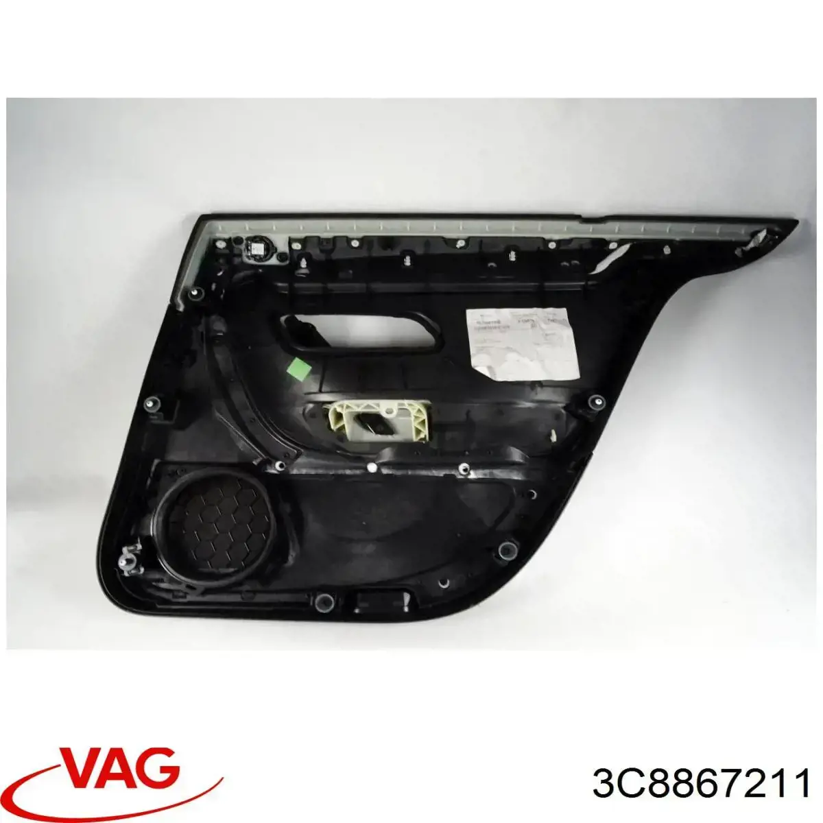 3C8867211 VAG Обшивка-облицовка задней двери, правой, внутренняя