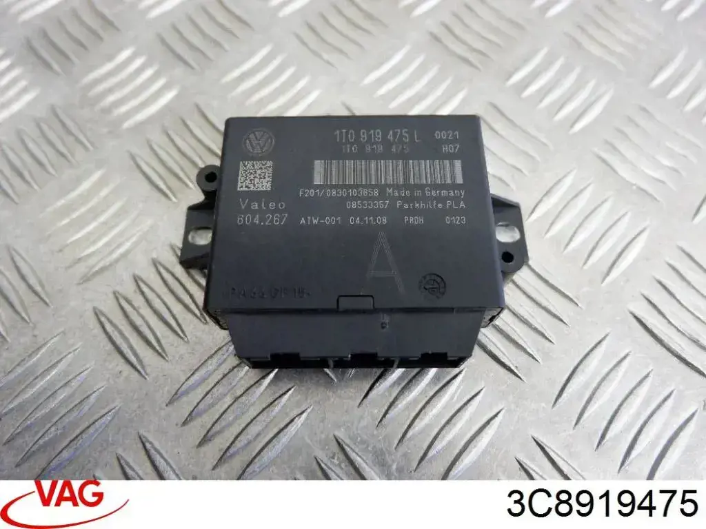 Модуль управления (ЭБУ) парктроником VAG 3C8919475