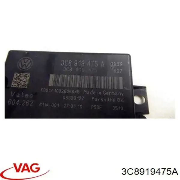 Модуль управления (ЭБУ) парктроником VAG 3C8919475A цена, от 56.24 USD
