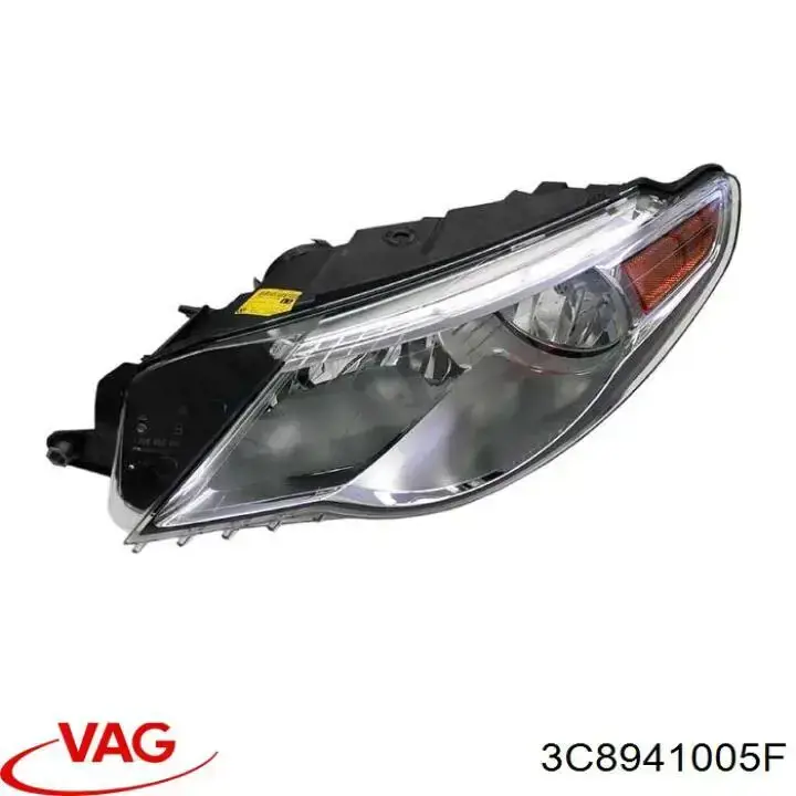 Фара левая VAG 3C8941005F цена, от 422.39 USD