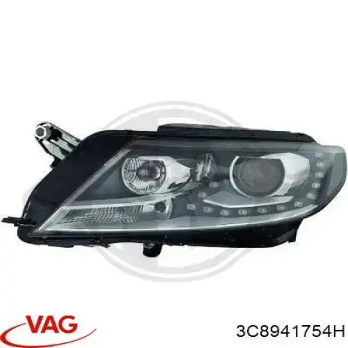 Правая блок фара VAG 3C8941754H цена, от 506.80 USD