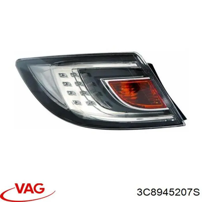 Задняя левая внешняя фара VAG 3C8945207S цена, от 126.69 USD
