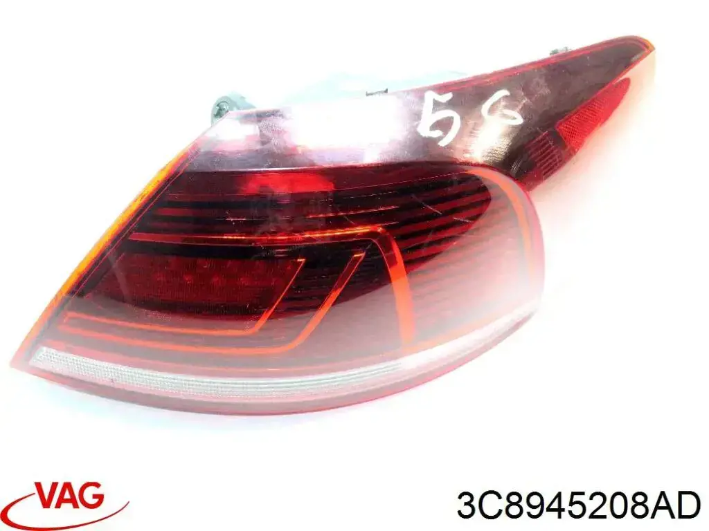 Купить 3C8945208AD VAG Фонарь задний правый, внешний