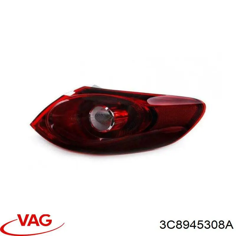 Фонарь задний правый, внутренний VAG 3C8945308 цена, от 50.67 USD